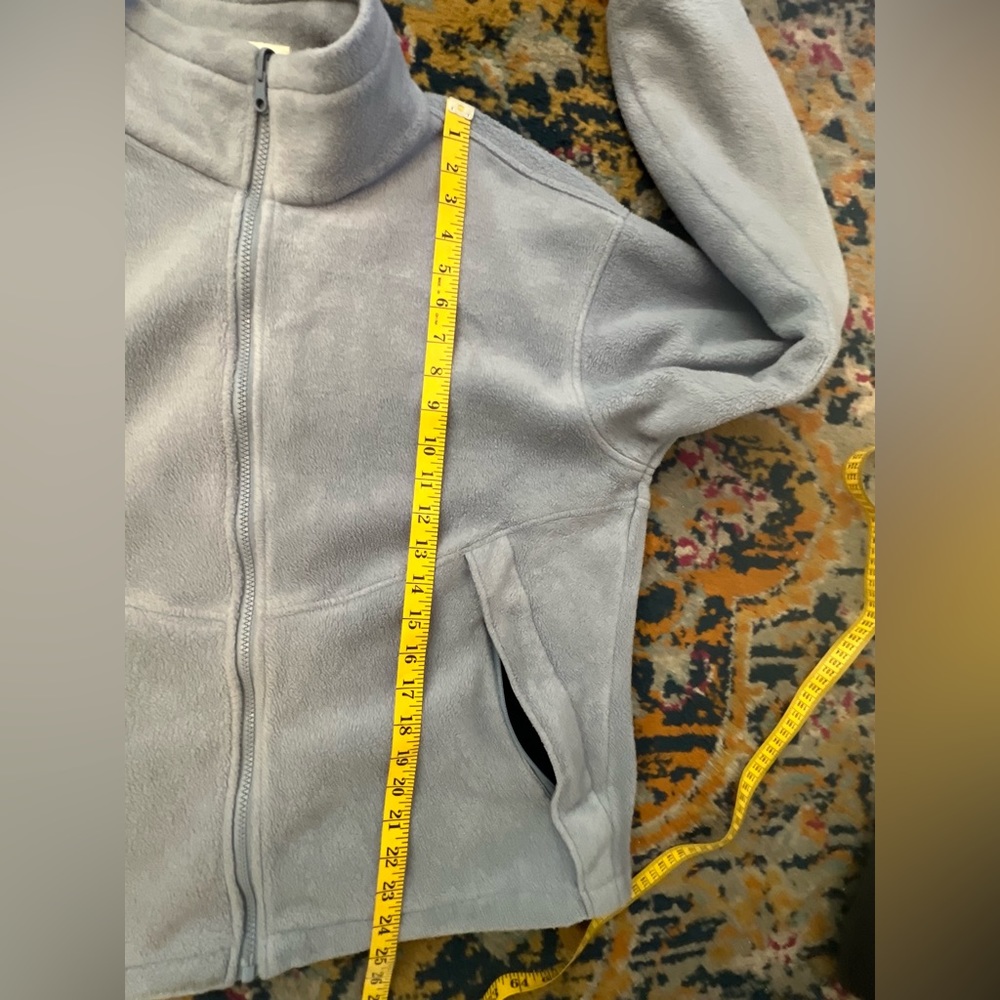 Columbia Gray Fleece Zip-Up Jacket - Picture 4 of 10